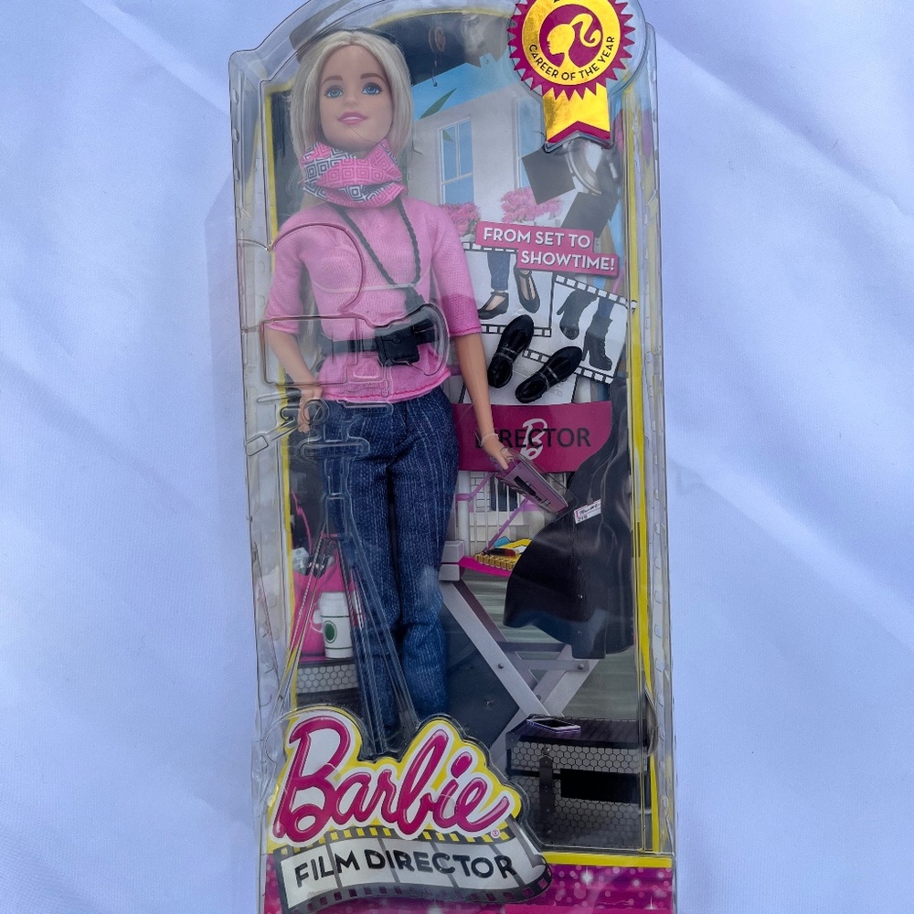 Barbie 2015 Career of the Year Film Director Blonde New in Box